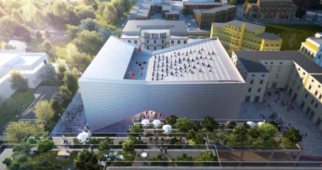 Zbulohet projekti i kompanise Fusha me afro 90 mije metra katrore kulla dhe Teater